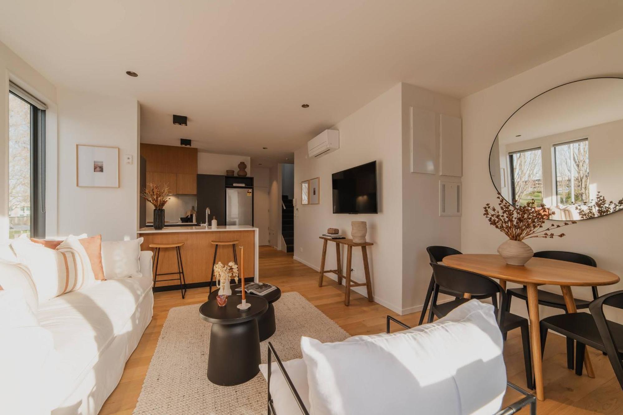 クライストチャーチ Chic And Contemporary Living At Cambridge Terraceヴィラ エクステリア 写真