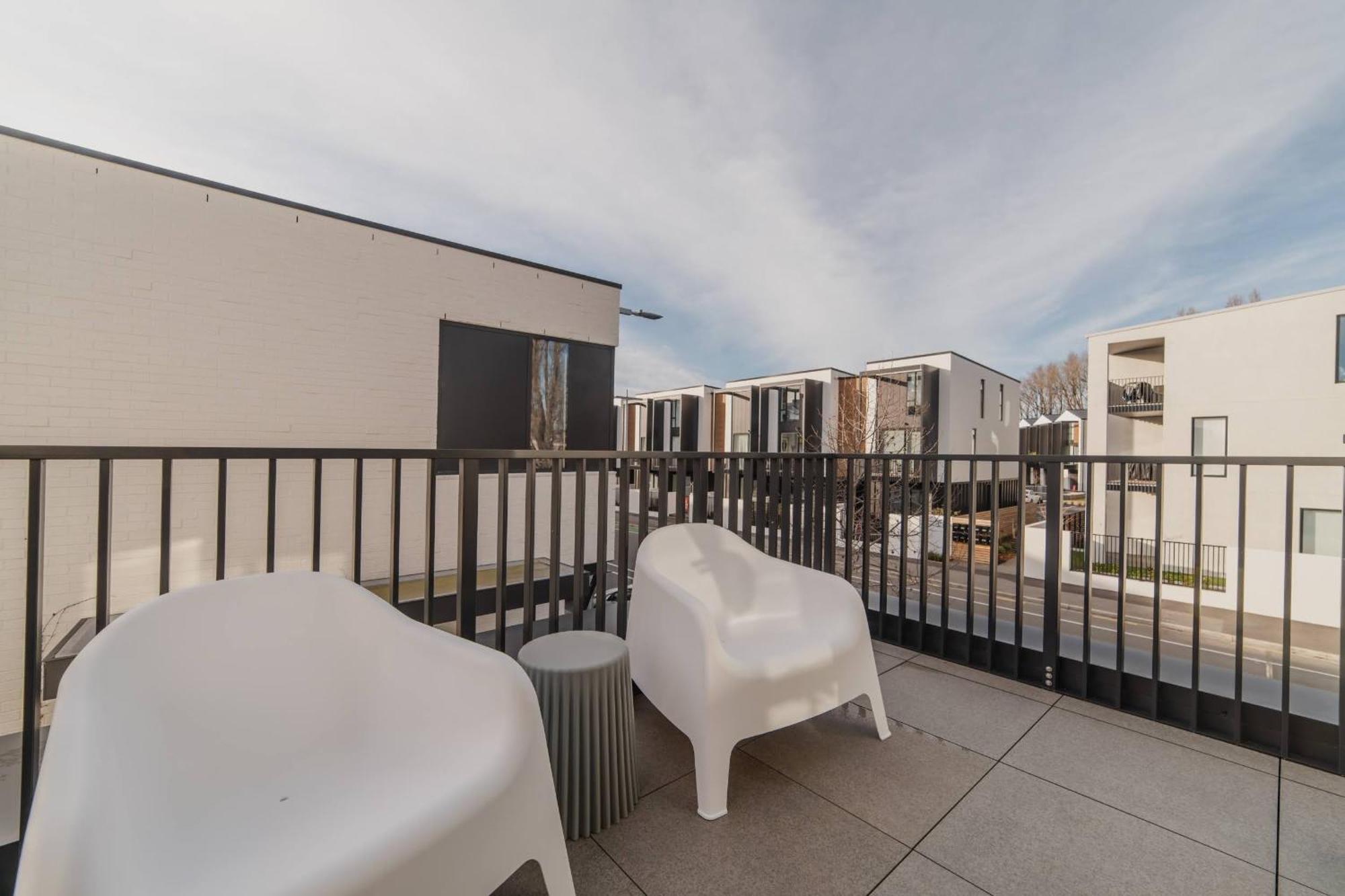 クライストチャーチ Chic And Contemporary Living At Cambridge Terraceヴィラ エクステリア 写真