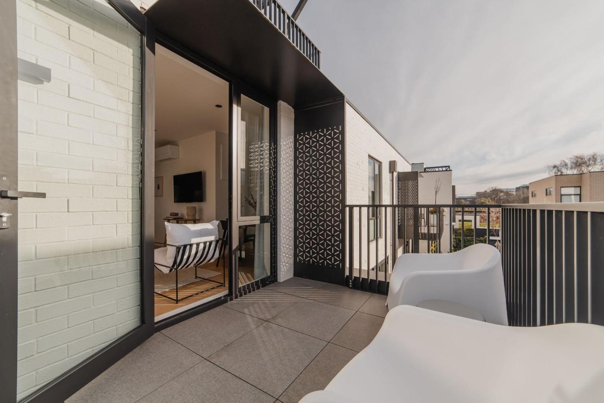 クライストチャーチ Chic And Contemporary Living At Cambridge Terraceヴィラ エクステリア 写真