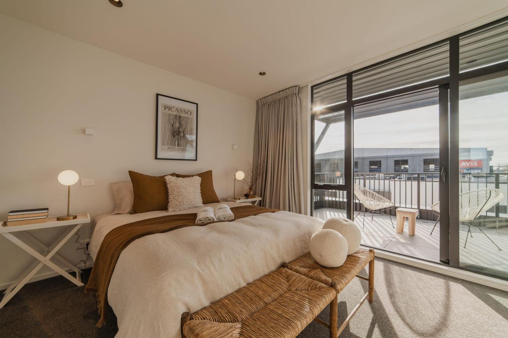 クライストチャーチ Chic And Contemporary Living At Cambridge Terraceヴィラ エクステリア 写真