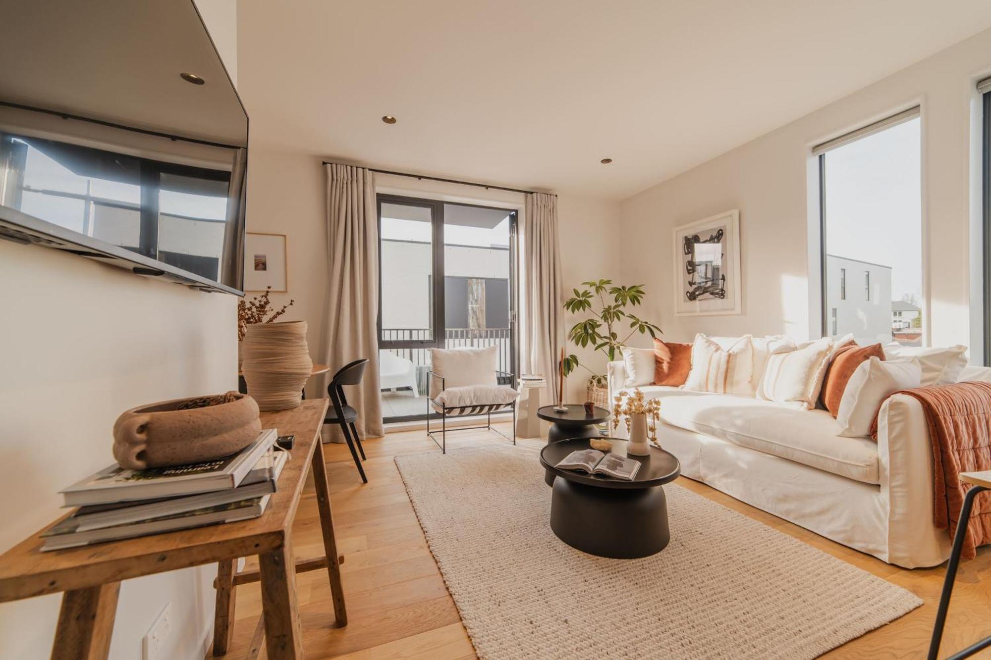 クライストチャーチ Chic And Contemporary Living At Cambridge Terraceヴィラ エクステリア 写真