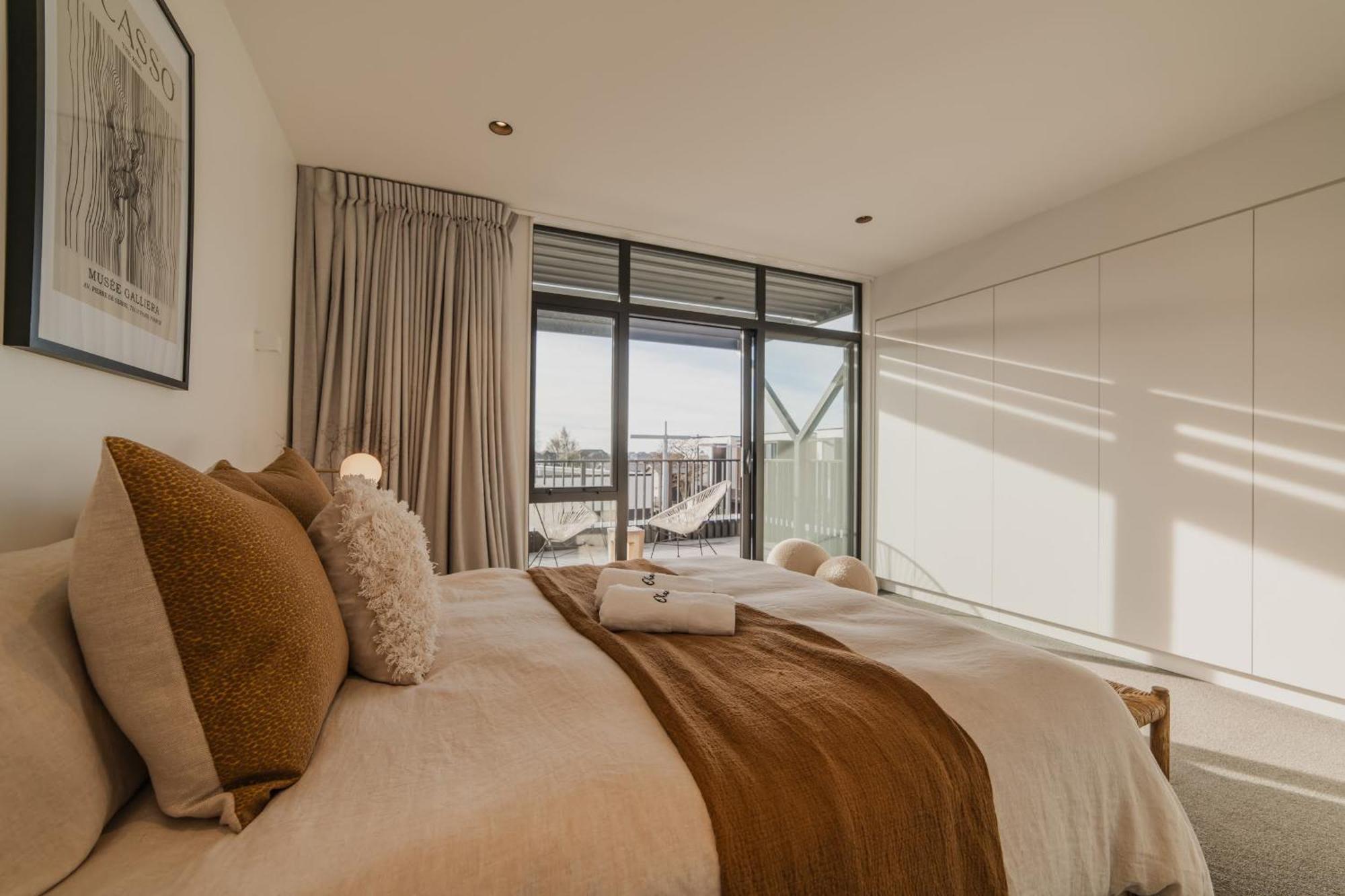 クライストチャーチ Chic And Contemporary Living At Cambridge Terraceヴィラ エクステリア 写真