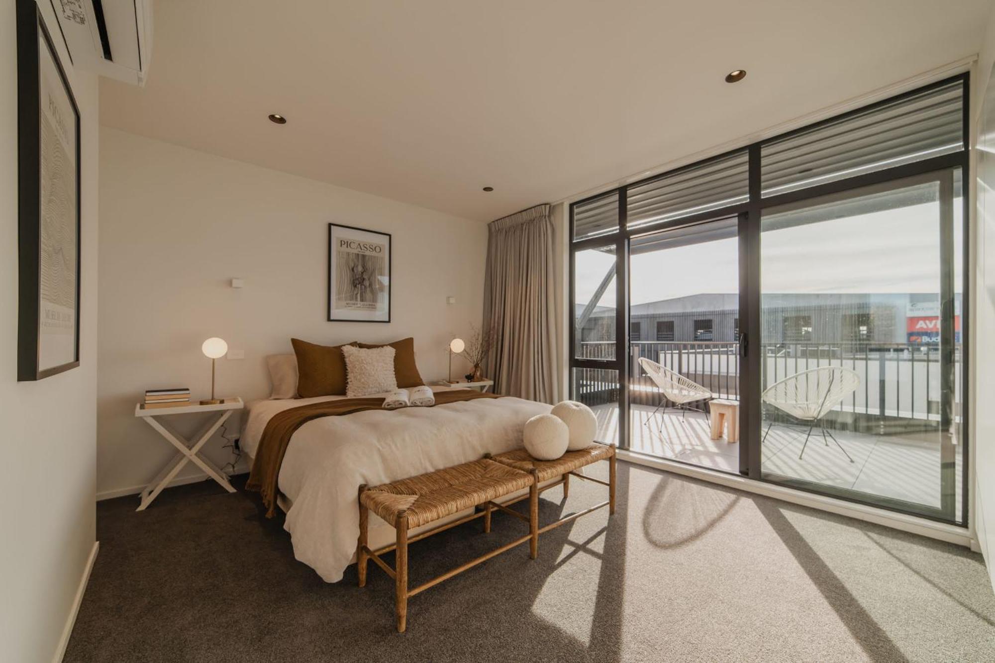 クライストチャーチ Chic And Contemporary Living At Cambridge Terraceヴィラ エクステリア 写真