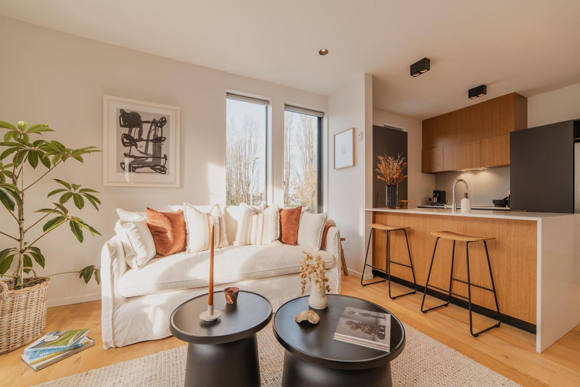 クライストチャーチ Chic And Contemporary Living At Cambridge Terraceヴィラ エクステリア 写真